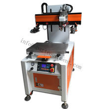 Máquina de impresión de pantalla UV Fletbed automática con máquina de curado UV